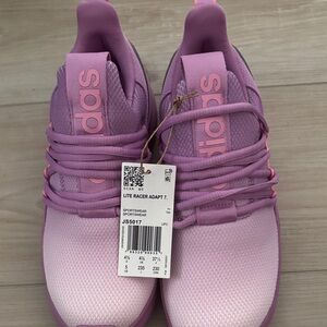 Adidas kids Lite Racer Adapt 7 Sneakers size 5